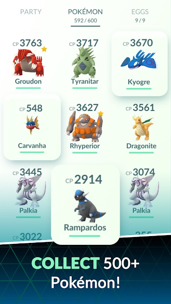 pokemon go versão mais recente