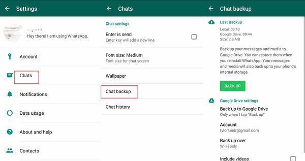 backup whatsapp and gbwhatsapp