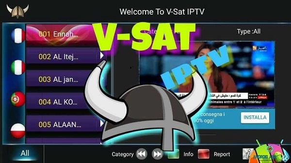 v sat iptv