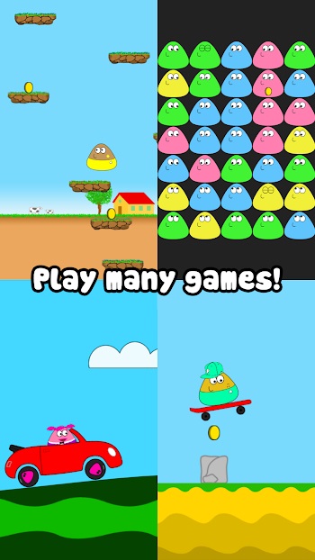 Pou APK Mod v 1.4.87(Dinheiro infinito) Download grátis 2023