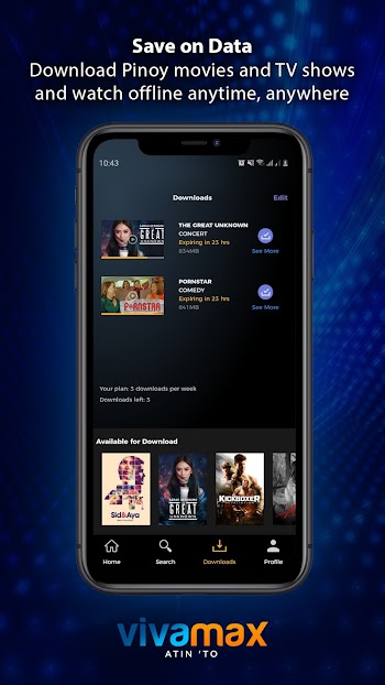 vivamax for android