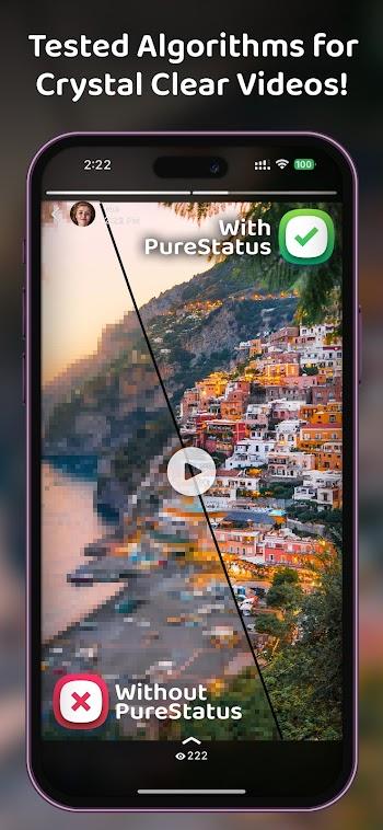 purestatus for android