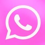 Icon Whatsapp Plus Rosado APK 2024