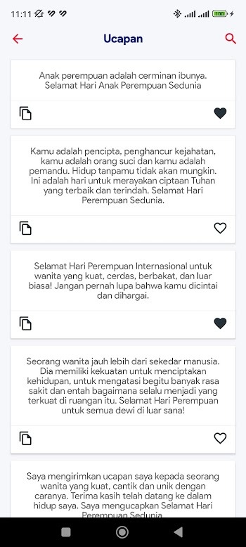 hari perempuan sedunia for android