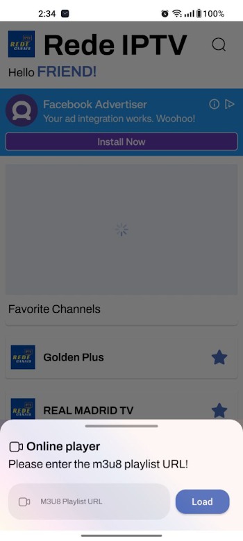 redecanais para android