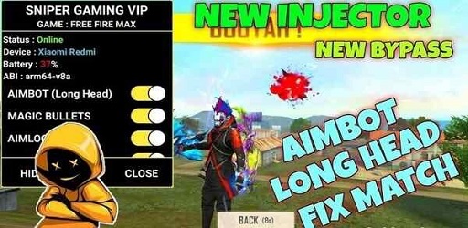 VIP Injector FF APK v2.0 - OB43 Tools Download Free For Android