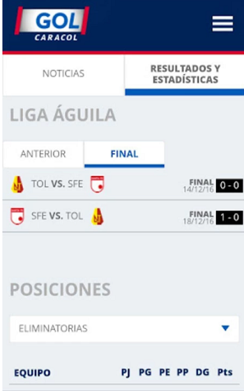 gol caracol download android