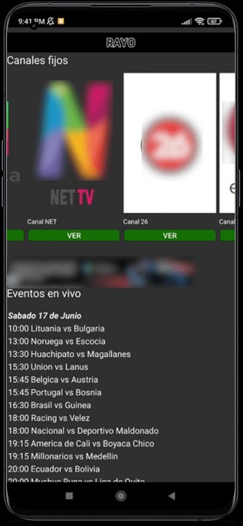 rayo tv gratis