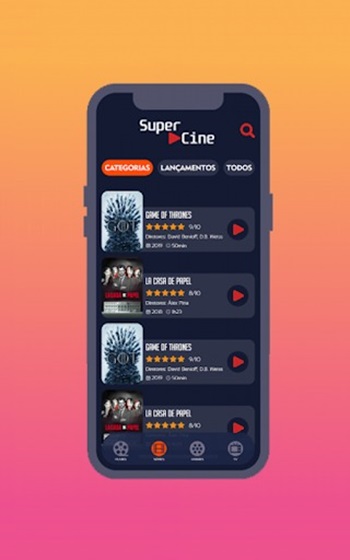 supercine tv android