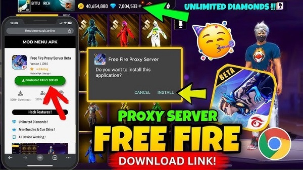 Proxy Server Free Fire APK 2.3.0 - Download Free for Android