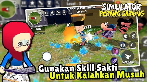 Simulator Perang Sarung 3D APK 52 (MOD, Unlimited Money) Free
