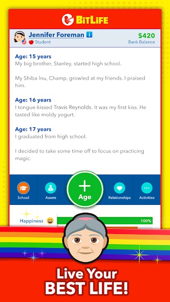 BitLife Mod APK 3.18.3 (MOD, Unlimited Money, Bitizenship Unlocked)Download Now | Updated: 2 Days Ago | Android 7.0+ 2