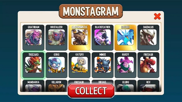 Monster Legends Breeding and Habitat Screen