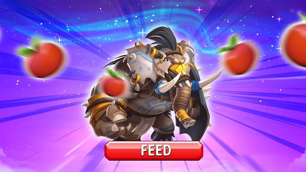 Monster Legends Battle Screen with Special Abilities