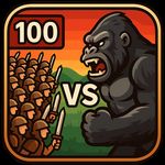 Gorilla vs 100 Men