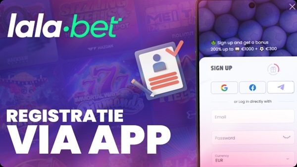 LalaBet app screenshot