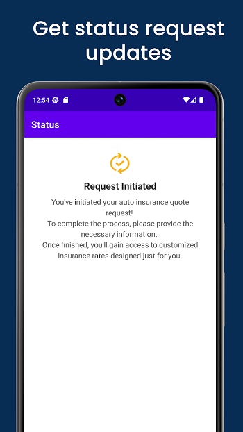 Auto Insurance Quote screenshot